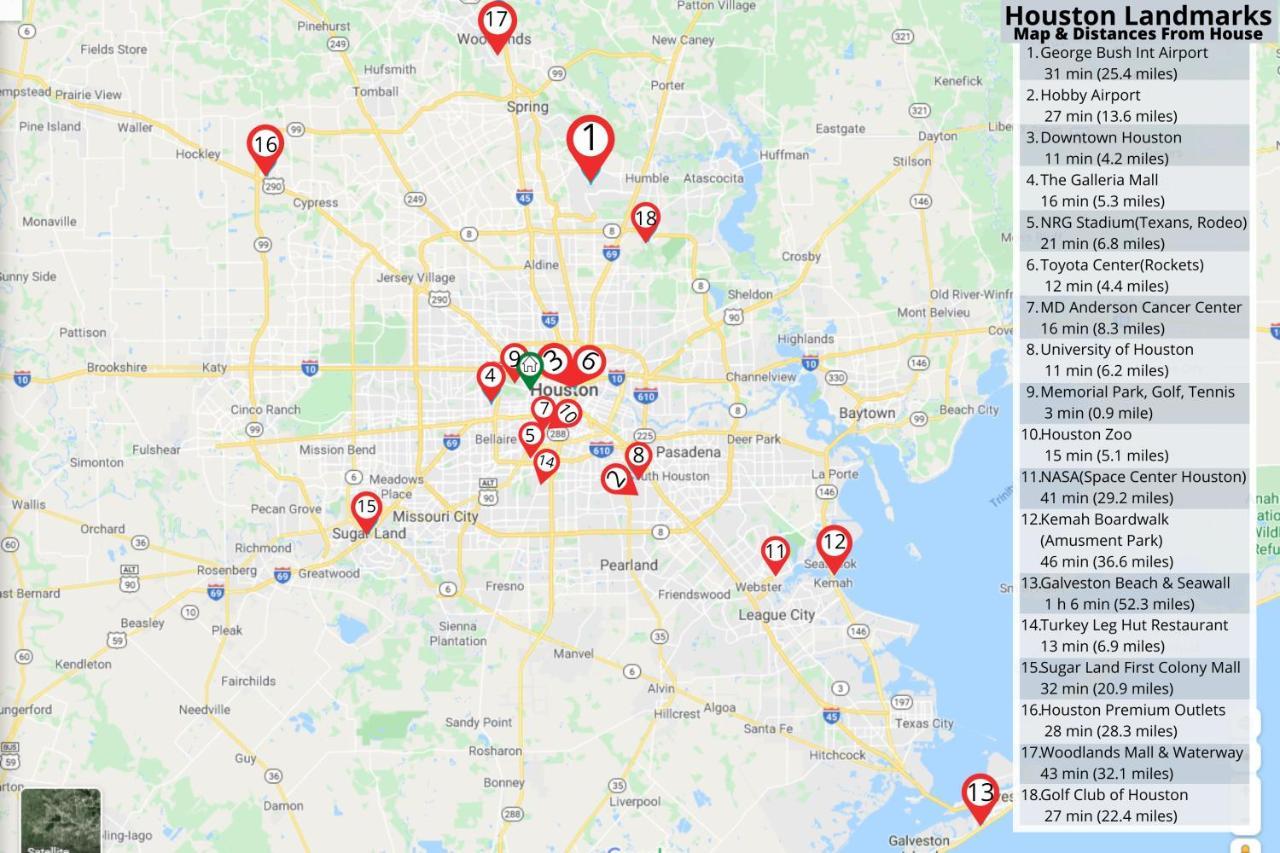 Ferienwohnung Downtown Museum District, Zoo, Parks, Nightlife! - Detering Houston Exterior foto